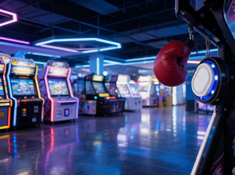 New Convenient Wall Boxing Machine Long Term Battery Life Music Boxing Machine for Sports Use