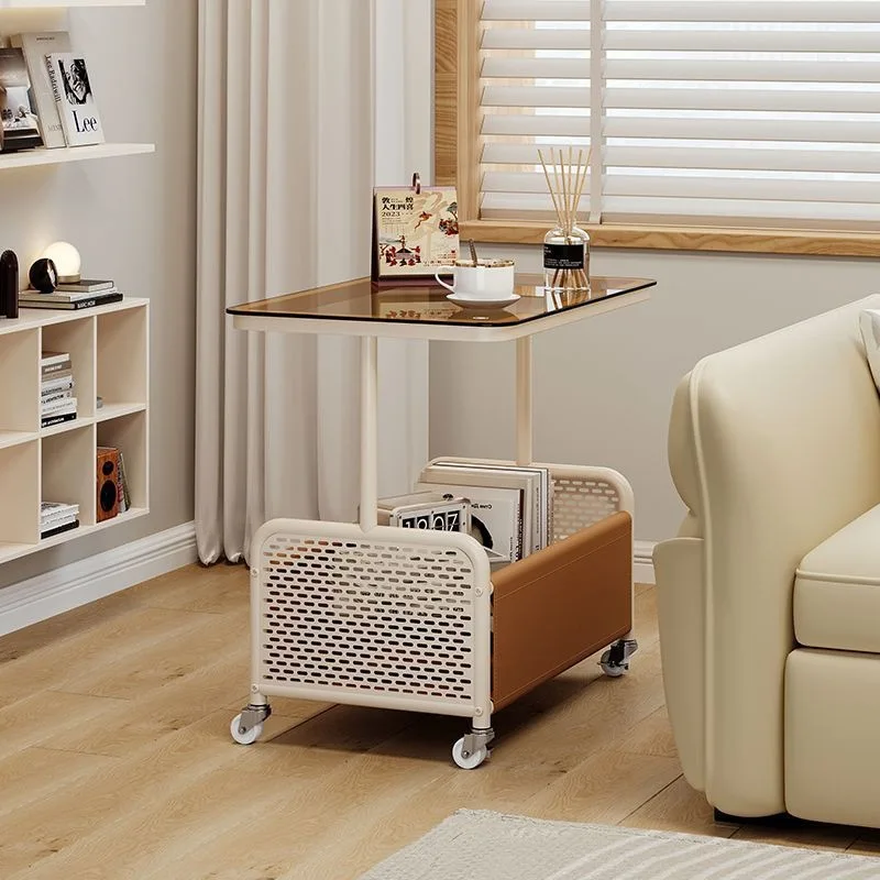 Sofa Generation: Side Table, Movable Living Room, Small Coffee Table, Creative Side Cabinet, Small Trolley
