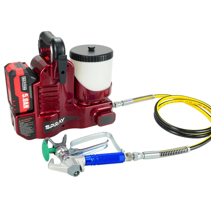 High Pressure Airless Mini Backpack Electric Sprayer  Latex Interior Exterior Wall Household Construction Industrial Machinery