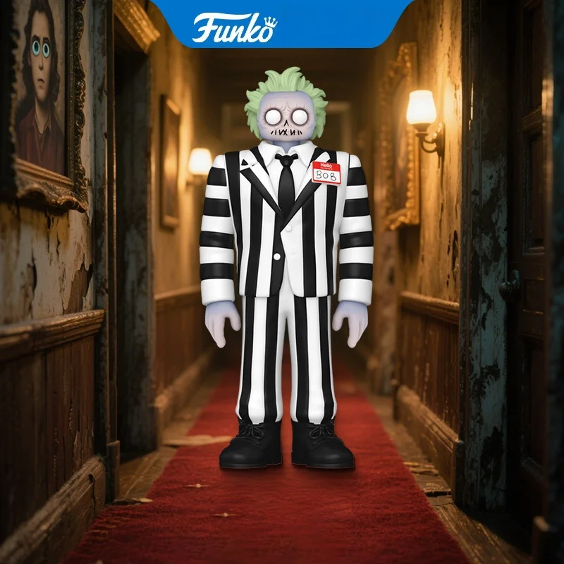 

Anime Bob as Beetlejuice Action Figure Funko Pop Beetlejuice Beetlejuice Vinyl Figure #1827 Collectible Statue Desk Decor Gifts