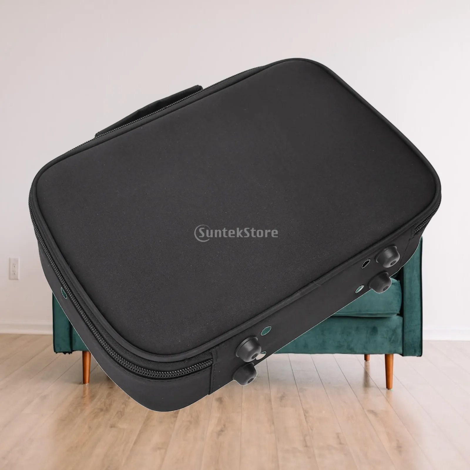Velvet Barbers Accessories Suitcase for Grooming Tools with Secure Elastic Holders and Compartments