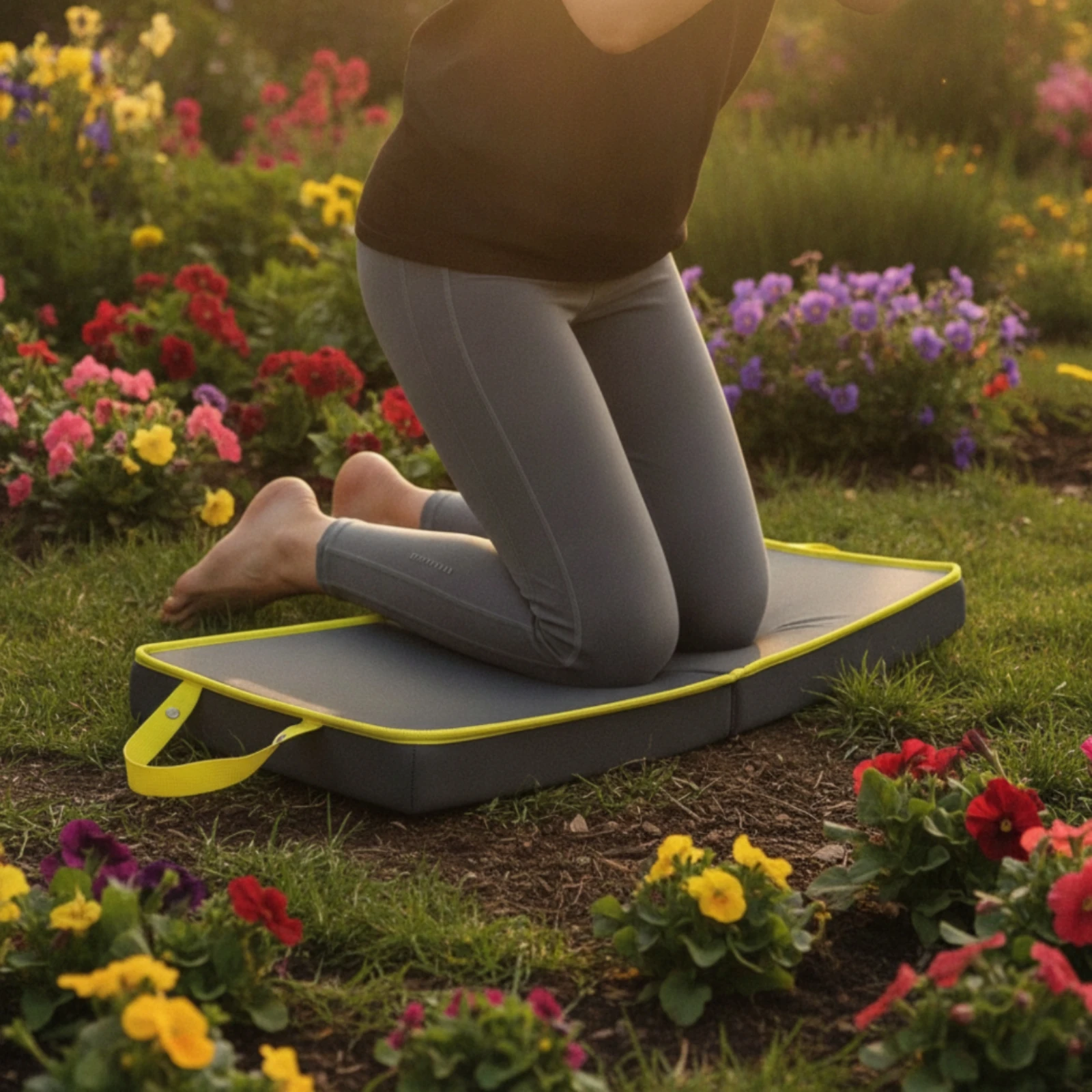 Foldable Kneeling Mat Water-Resistant Foldable Kneeling Pad Portable for Gardeners, Gardening, Yard Work, Floor Exercises