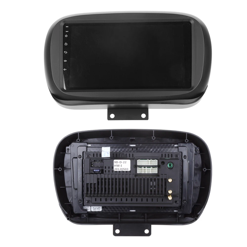 Sinosmart Car GPS Navigation Radio Player Multimedia for Fiat 500X 2013-2020 2din 2.5d IPS/QLED Screen 8 Core,DSP