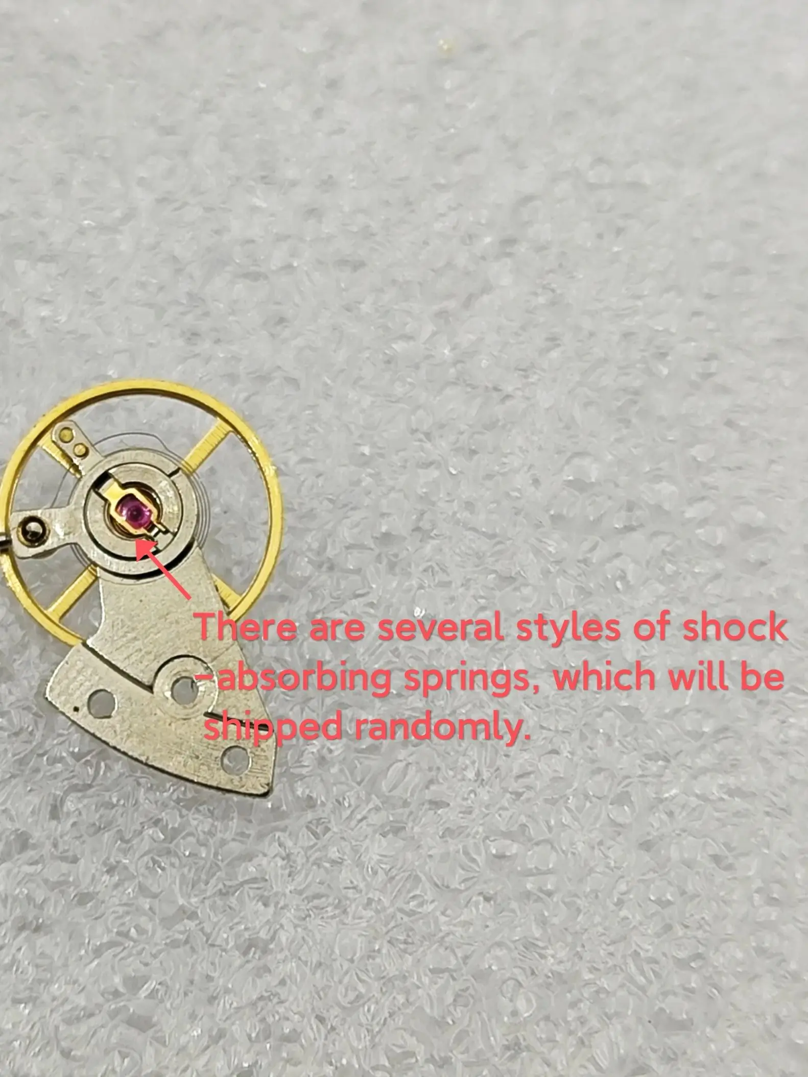 Watch accessories domestic balance wheel 8205 2813 movement balance wheel assembly set including swing clamp plate