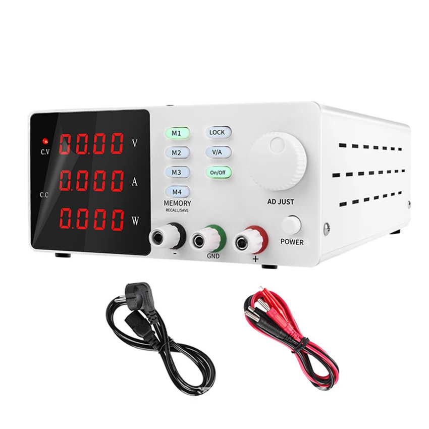 

Lab Programmable Find Regulated Power Supply 30V 10A 60V 5A 120V 3A DC Power Supplies Adjustable High Precision Memory Function