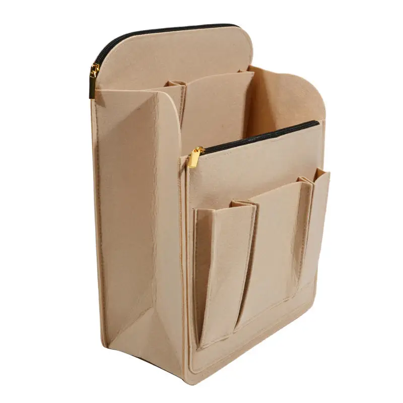 منظم حقيبة الظهر، منظم محمول لتخزين حقيبة الكتف لإدخال الملحقات الإلكترونية مع جيوب كثيرة