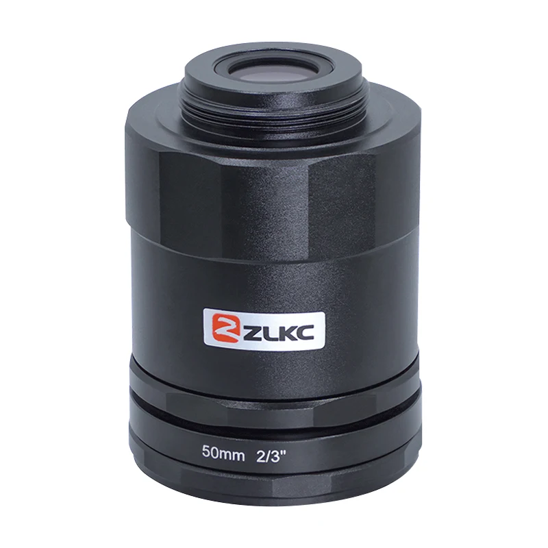 Anti-vibration lens 50mm 2/3" 5.0Megapixel Lenses Machine Vision FA Low Distortion Industrial Camera Lens Scanning AI  C-mount