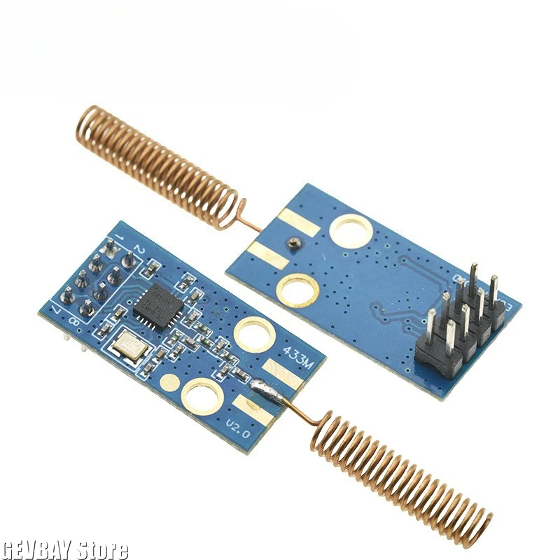 CC1101 Wireless Module with SMA Antenna Wireless Transceiver Module 433MHZ