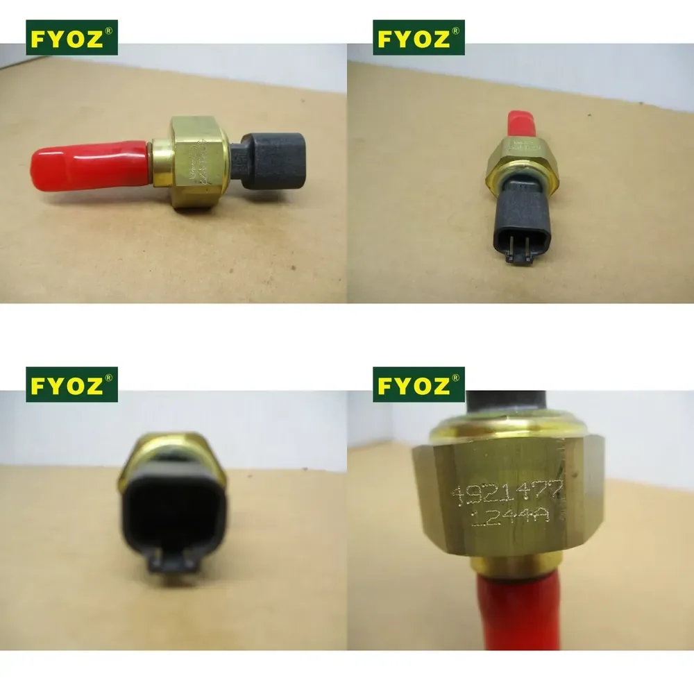 【Durable Practical Daria】 4921477 Oil Temperature Pressure Sensor for Excavator Spare Parts, Heavy Replacement