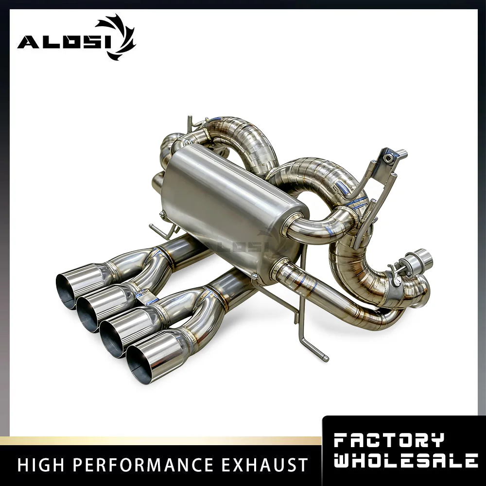High-Performance Smart Cat-Back Exhaust Pipe for Lamborghini Aventador LP740-4S LP770-4 6.5 2011-2022 Perfect Fit