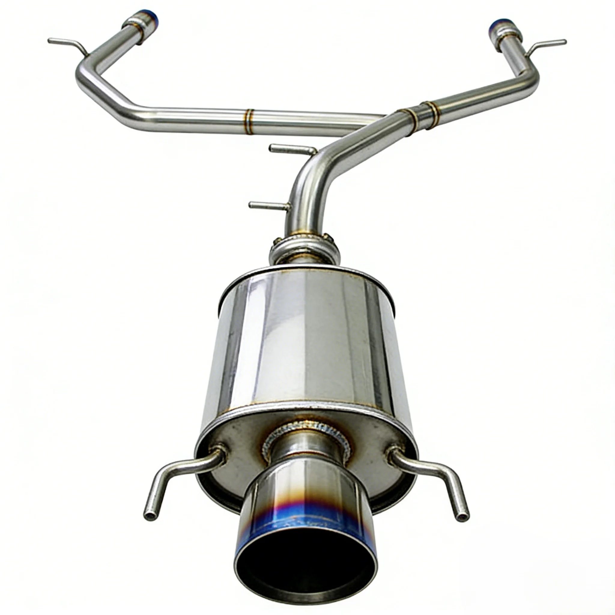 09-11 & 2013 Classic Sedan/Hatchback 1.8L AL Racing Middle & Rear Exhaust Section with Muffler
