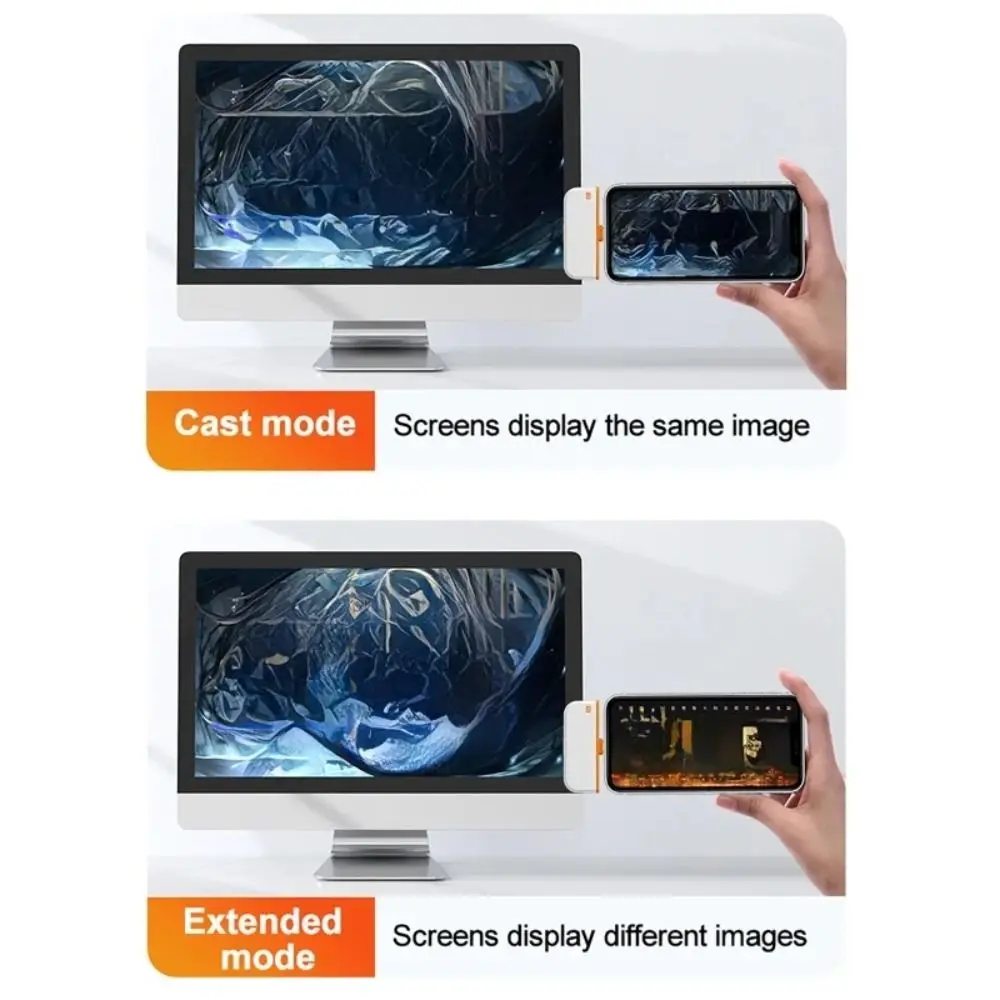 

Plug&Play Type C Wireless HDMI Transmitter 1080P/60Hz Mirroring Wireless HDMI Receiver Low Latency HDMI Dongle Gaming