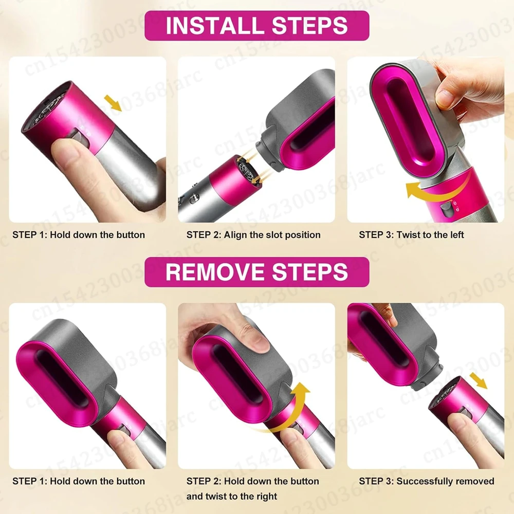 فوهة تشكيل مموج الشعر لدايسون Airwrap HS01 HS05 مجفف الشعر قبل التصميم مشط فوهة الشباك برميل اكسسوارات أجزاء