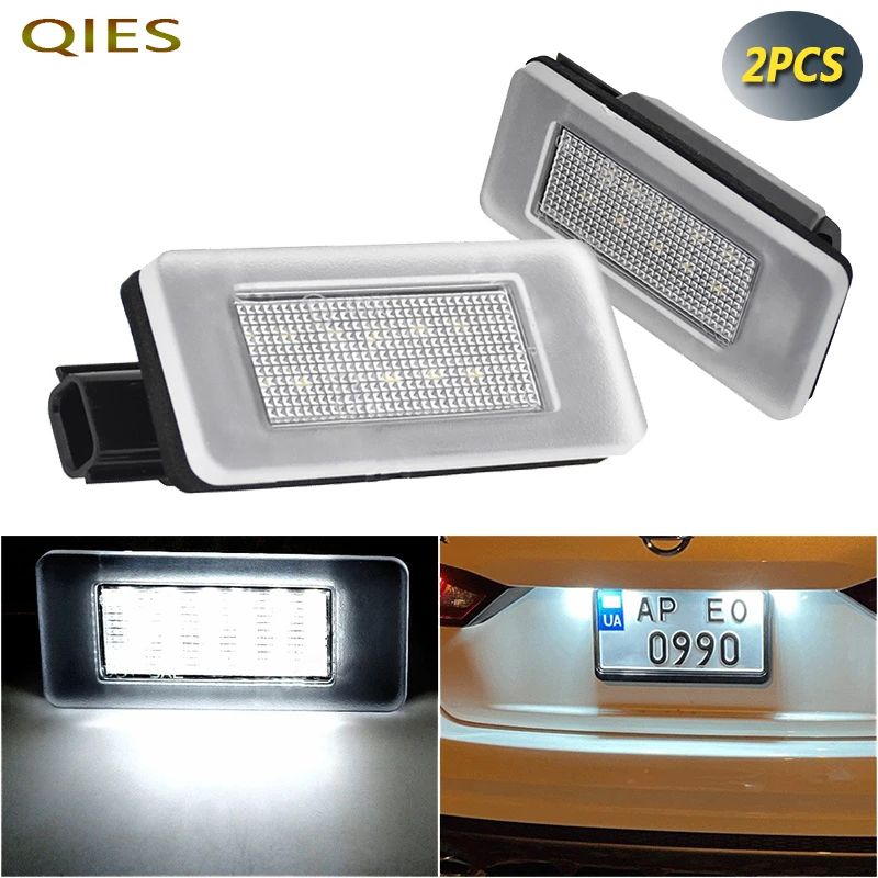 

License Plate Lights Side Lights LED Universal Lamp for Nissan Serena C27 for Suzuki Landy for Dacia Duster Lights for Vehicles