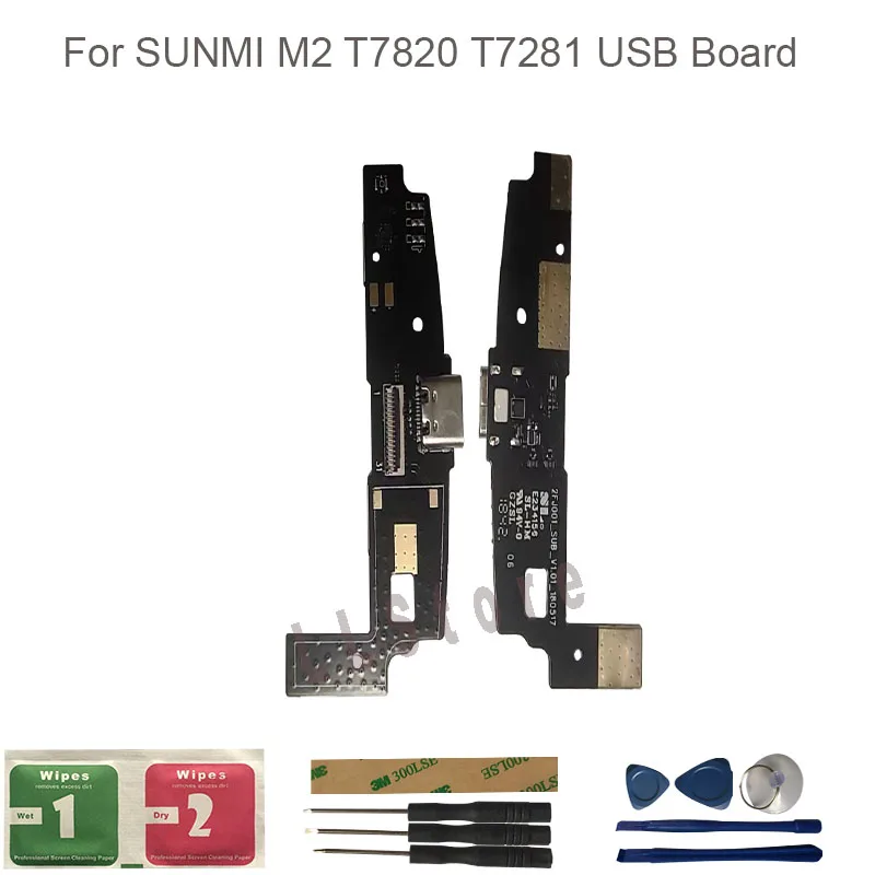 Original New For SUNMI M2 T7820 T7281 USB Charging Board With Tools