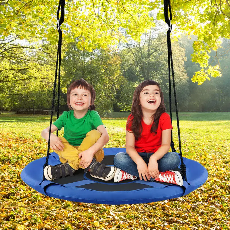 2 IN 1 Outdoor Hammock Nest Pod Chair with Detachable Play Tent
