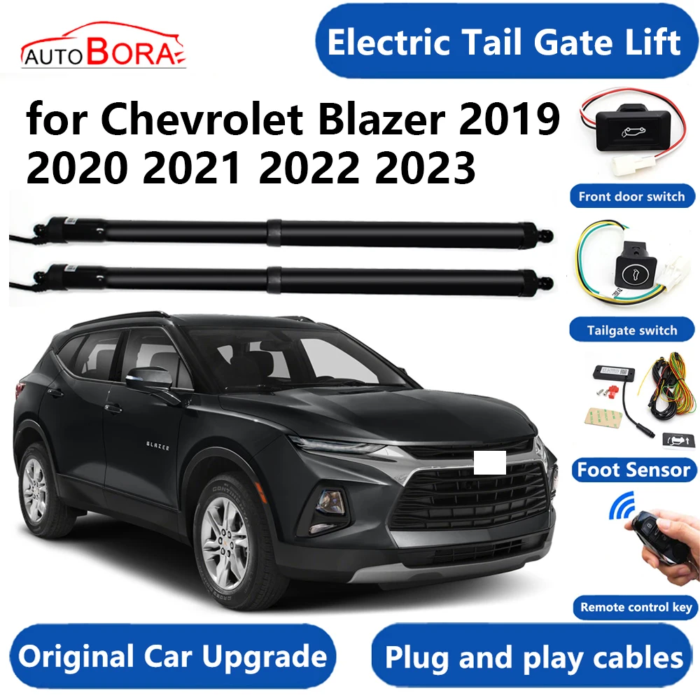 AutoBora Car Electric Tail Gate Lift System Power Liftgate Kit Auto Automatic Tailgate Opener for Chevrolet Blazer 2019~2023