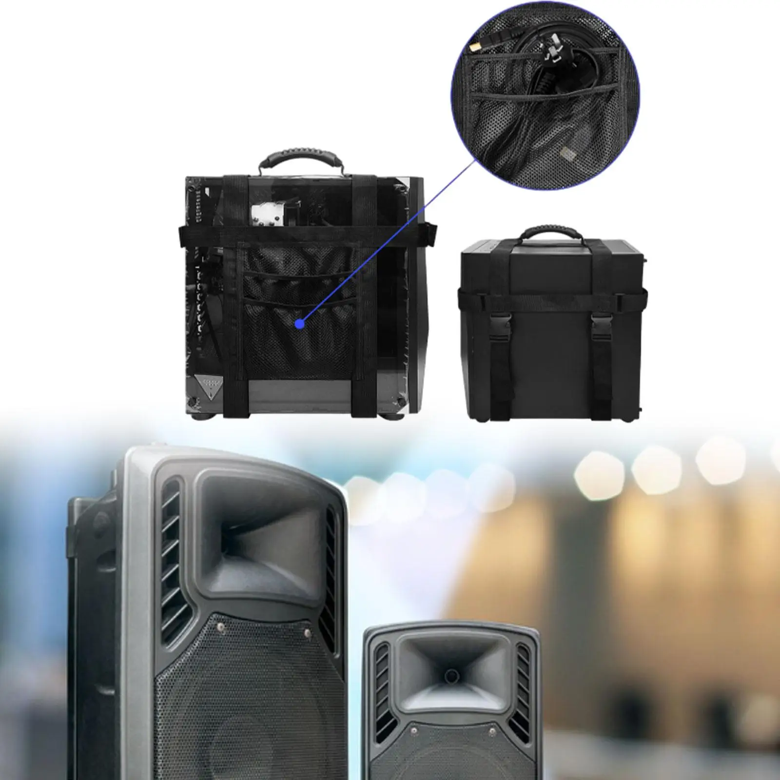 Computer Tower Carrier Computer Tower Carrying Desktop Computer Office for Medium to Large-size PC Towers Tower Carrying Strap