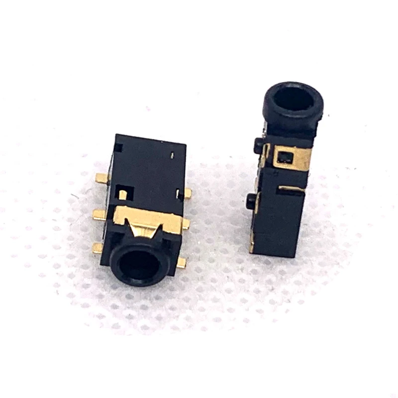 10pcs/lot NEW 2.5mm Female Audio Connector 6 Pin SMT SMD Stereo Headphone Jack Socket PJ-242 Wholesale