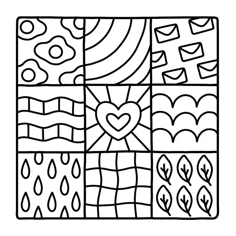 Best-Selling Comfy Patterns Coloring Book | Relaxing Stress-Relief Home Decor DIY Kit for Adults & Kids
