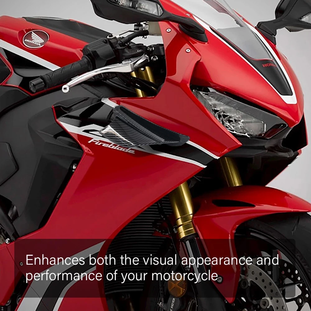 Motorcycle Fairing Aerodynamic Winglets Dynamic Wing For HONDA CBR1000RR CBR600RR CBR650R CBR650F CBR500R CBR300R CBR125R RC213V