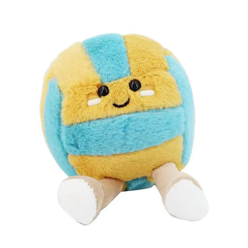 

Latest Simulation Volleyball Backpack Pendant Keychain Kawaii Plush Toy Doll Cartoon Anime Gift for Friends Cute and Fun