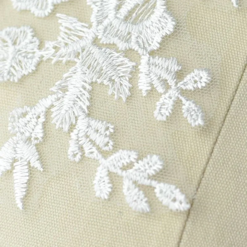 10PCS Mini Embroidery Lace Stickers Lace