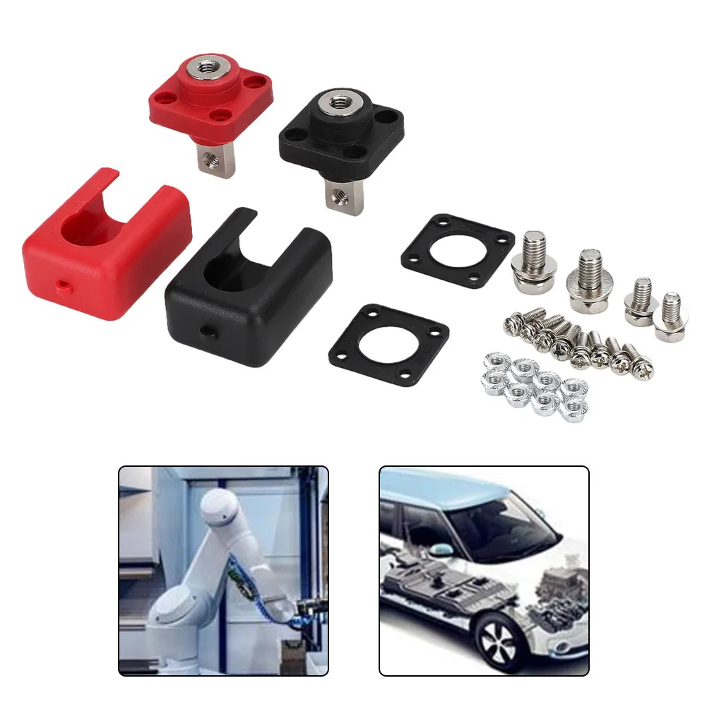 1pair Lithium Battery Terminals With Accessories IP67 Waterproofy Terminals Are Suitable For Use In Electromechanical Equipment