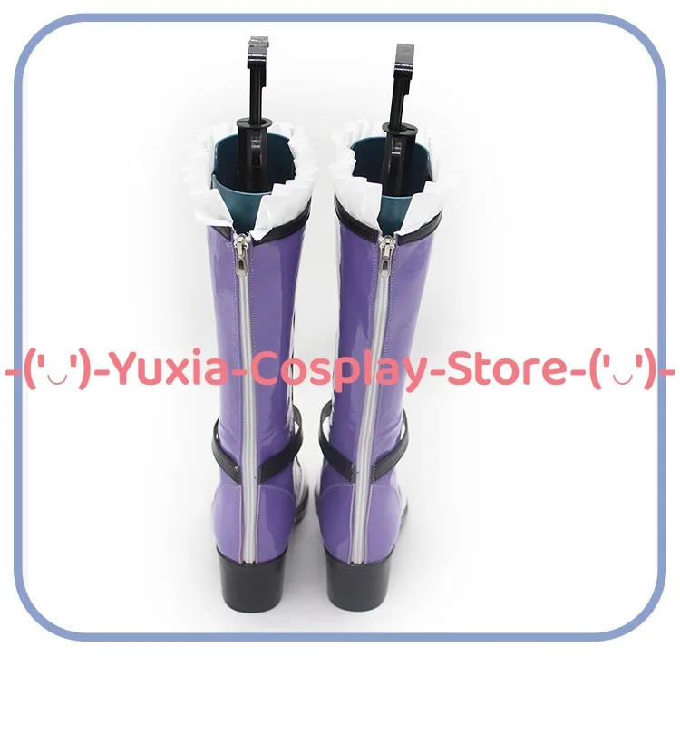 ¡Yuxiacosplay! Chouno Maika-zapatos de Cosplay, accesorios de personajes del juego de Anime, botas de cuero PU, disfraz de fiesta de Carnaval y Halloween