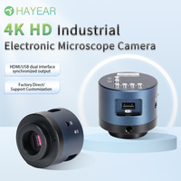 HAYEAR 8MP Ultra HD 4K 1080P USB HDMI Output Simultaneously Digital Microscope Camera