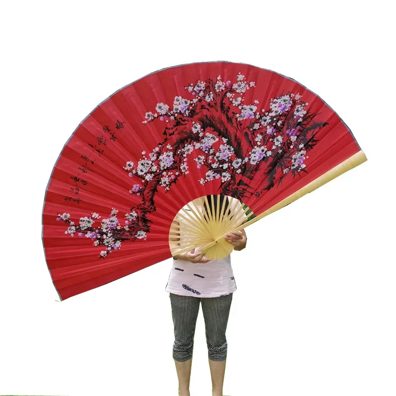 0.9m*1.7m Rice Hanging Wall Fan Super Hang Fan Decoration Sensu Folding Fan Technology Fan Cos Prop Fan Decoration