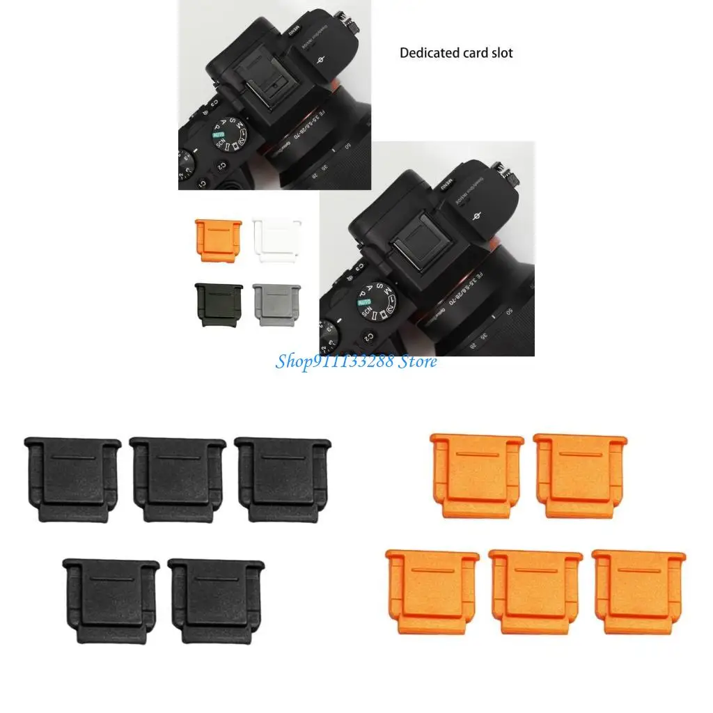

G88D 5Pcs Professional Camera Hot Shoe Mount Protections Caps for ZV1M2 A6000 Repair