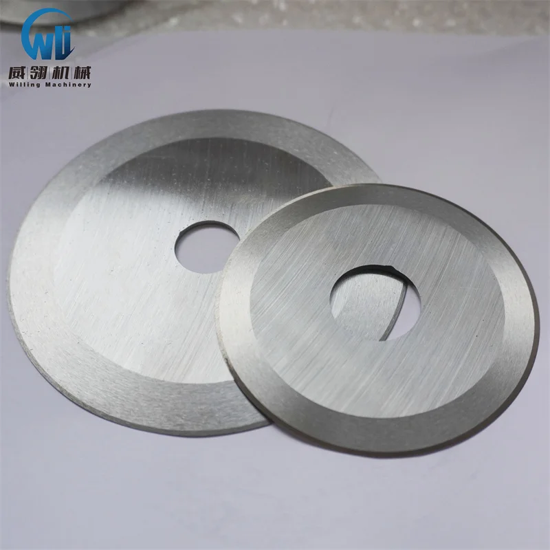 Machine circular knife custom round blade circular cutting knife round knife round blade Circular rotary blade machine rotary