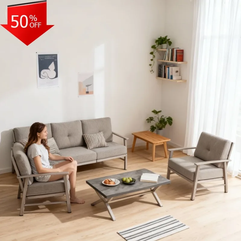 مجموعات أثاث خارجي فاخرة متعددة الوظائف أريكة سرير قابلة للطي شحن مجاني أريكة قابلة للسحب ومستلق مع شحن مجاني #1