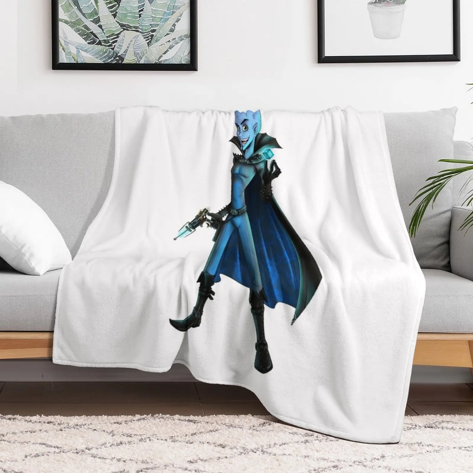 megamind Throw Blanket Sleeping Bag For Sofa Thin cosplay anime christmas gifts Blankets