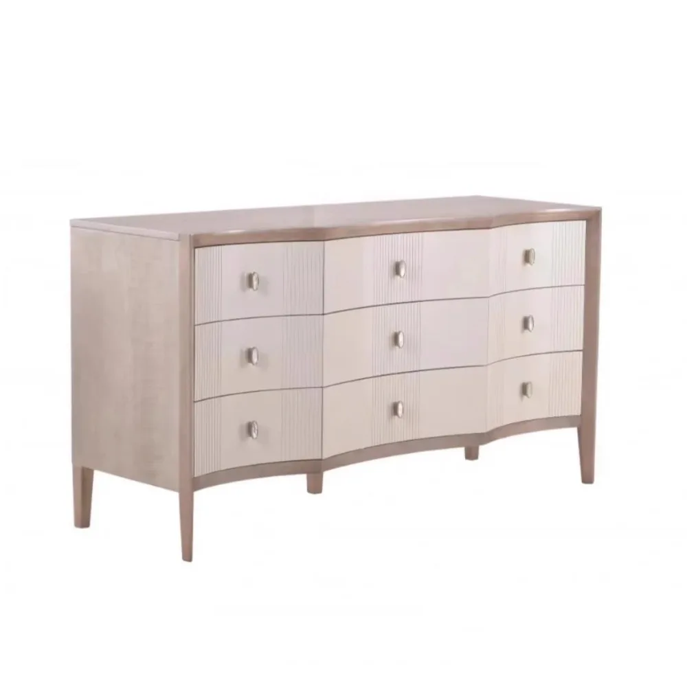 

Light luxury solid wood chest cabinet, living room locker, modern simple storage cabinet