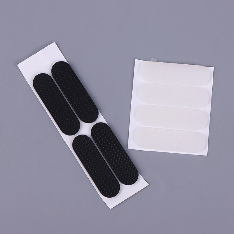 4 قطعة أقدام مطاطية سوداء سمك 1.8 مللي متر المضادة للانزلاق ذاتية اللصق سيليكون للصدمات وسادة واقية لخزانة قاعدة لوحة المفاتيح #4