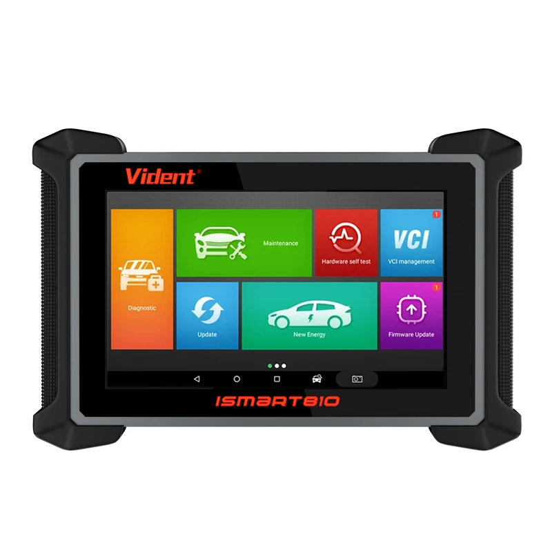 Newest VIDENT ISMART810 Car Diagnostic Tool Scanner Active Test Key Programming 40 Reset Diagnostic Scanner With DoIP & CAN FD