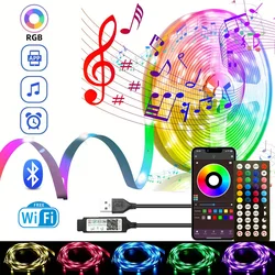 Led Strip Lights Usb 5V Wifi Led Lights For Room Wall Decorations Rgb 5050 Ice String 10 Meters Led Tape Backlight Ribbon Band