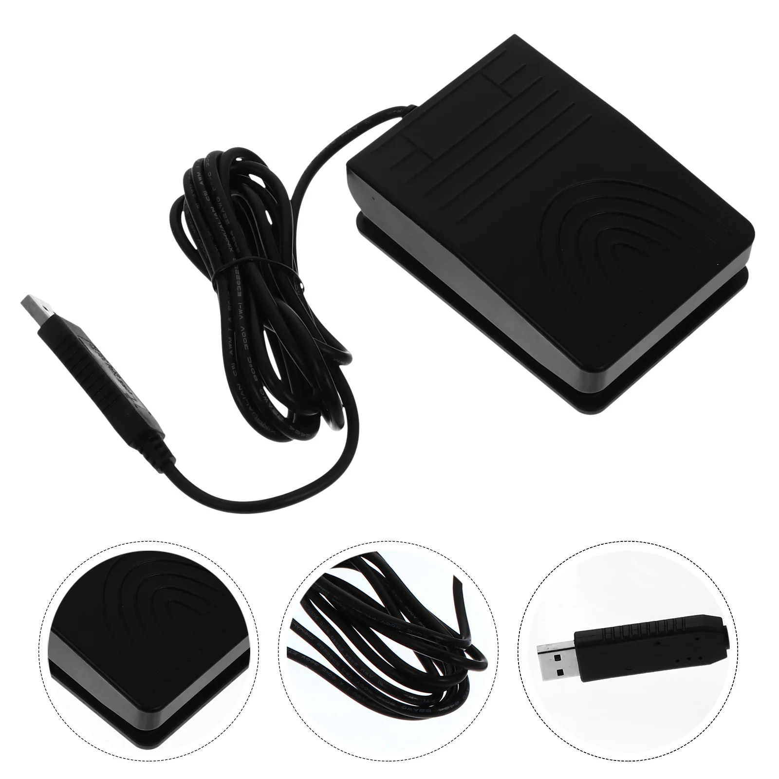 

Usb Single Foot Pedal Game Controller For Pc Laptop Programmable Foot Switch For Streaming Gaming Video Chat Photo