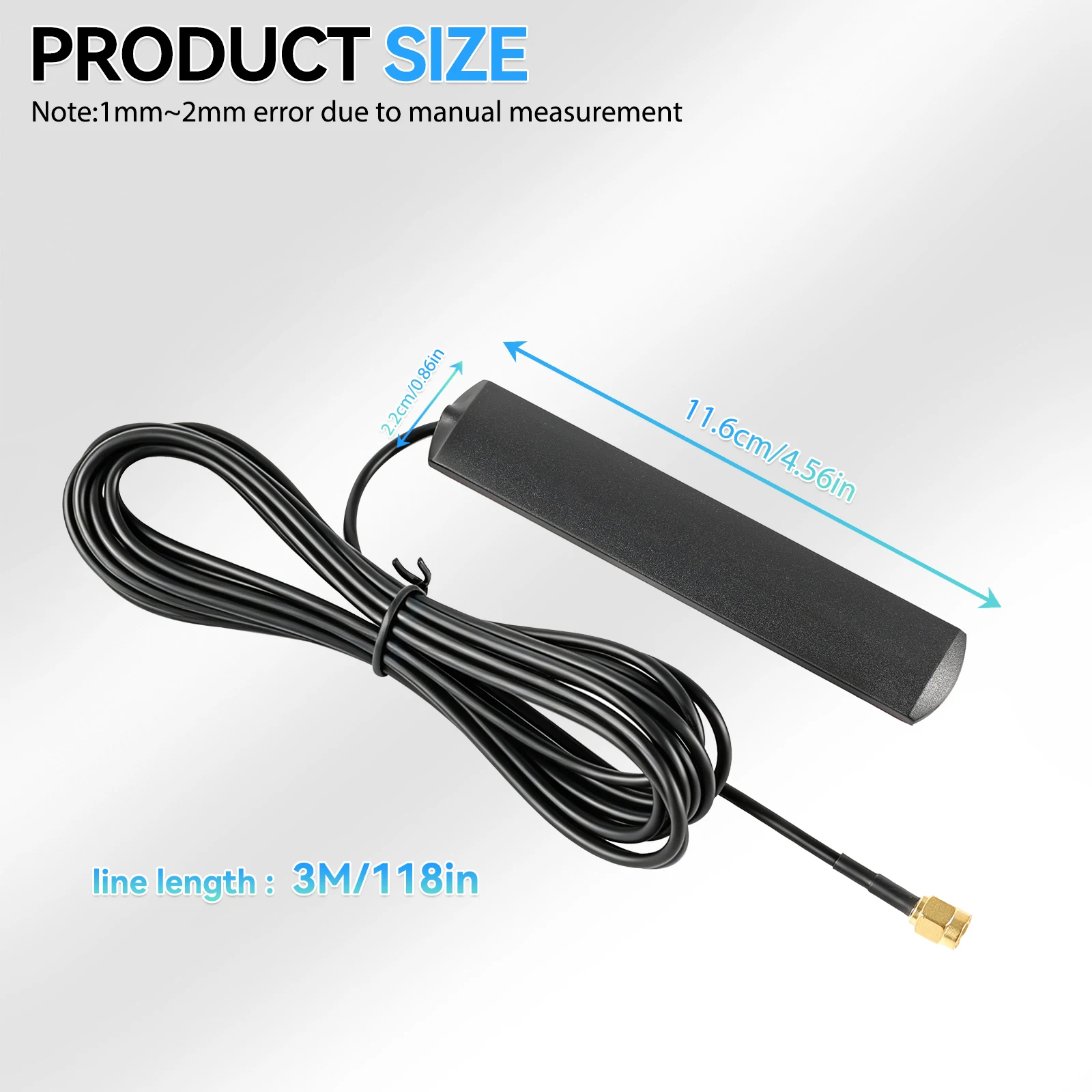 Car Signal Amplifier Antennas Universal 5G WIFI Signal Enhancement Antenna Car Auto Vehicle Boat RV Device Amp Amplifier New