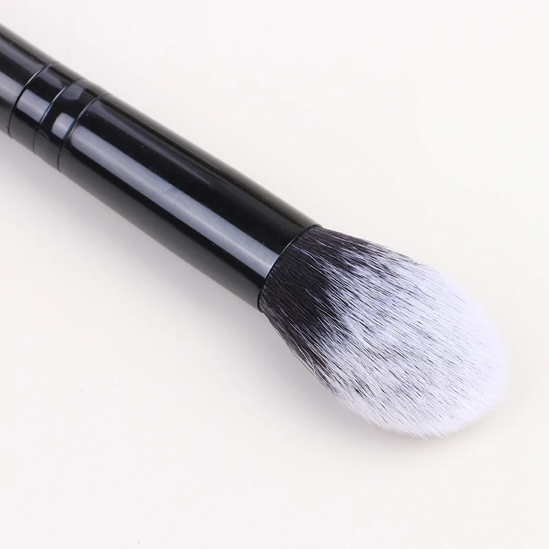 Double Head Makeup Brushes, Escova de destaque, Face Contour Brush, Soft Hair Blush, Beleza Cosmética Ferramentas