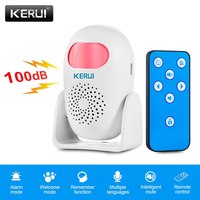 KERUI M120 Smart Motion Detector Alarm PIR Infrared Anti-Theft Burglar Welcome Chime Doorbell For Garage Shop Home Security