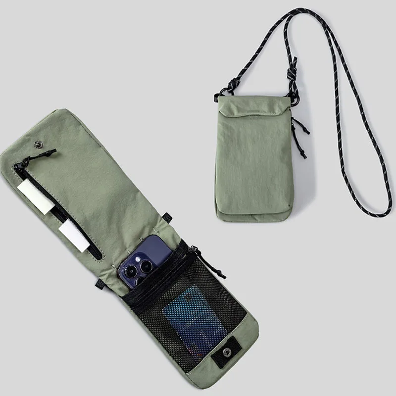 

Multifunctional Shoulder Bag Casaul Nylon Small Phone Purses Mountain Outdoor Crossbody Bags for Women