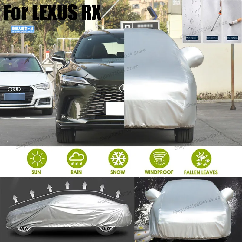 

For LEXUS RX Auto parts Anti snow Anti dust Sunscreen Anti-uv Anti peeling paint And Anti Rainwater 210t car cover Car cove