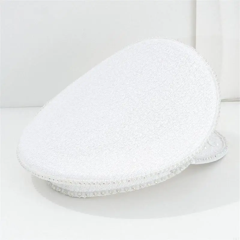 

Sparkly Crystal Captain Hat Sailors Hat for Bachelorette Party Stage Dancing