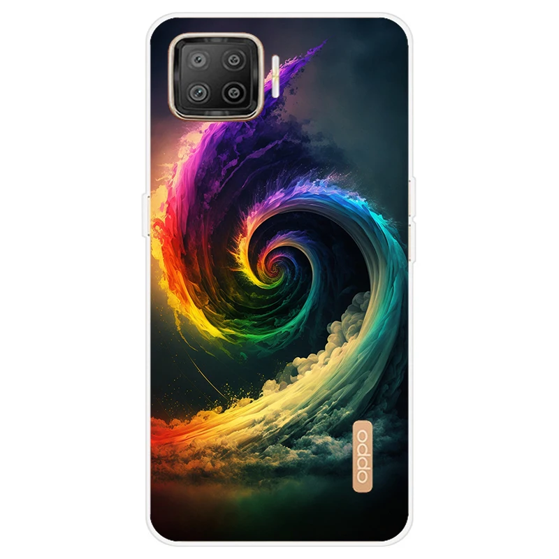 For OPPO A93 A73 Case Soft Silicone Back Phone Cover for OPPO A93 2020 A 93 73 OPPOA93 OppoA73 Bumper 6.5