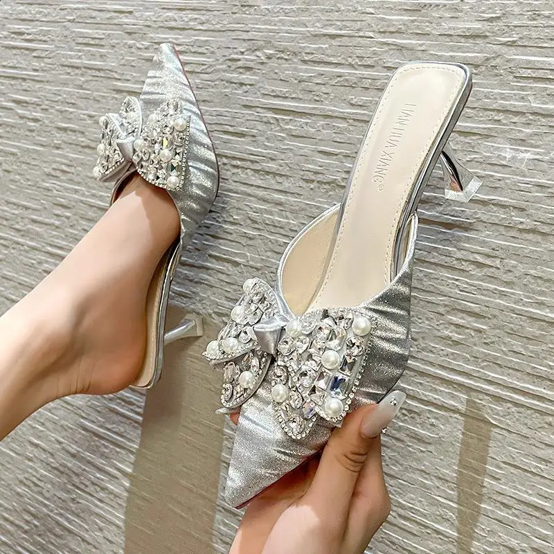 Borracha Roma Tecido casco saltos, sapatos baixos