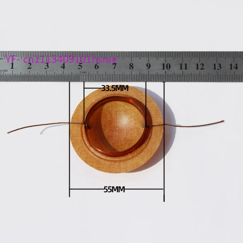 10PCS 33.5mm 8 Ohm Diaphragm Voice Coil, Fit for Tianma Zhenmei Radio Horn Tweeter, Speaker Repair Replacement Parts