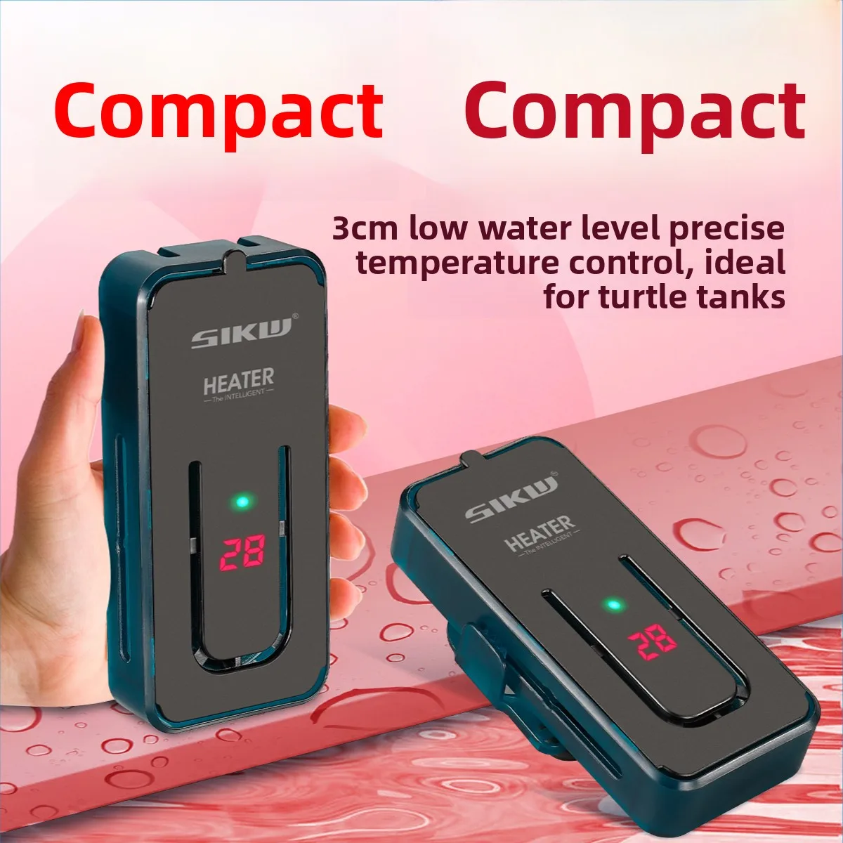 

Нагреватель для аквариума SIKW с регулируемой частотой, нагревательный стержень для террариума, кварцевое стекло, постоянная температура, оборудование для домашних животных